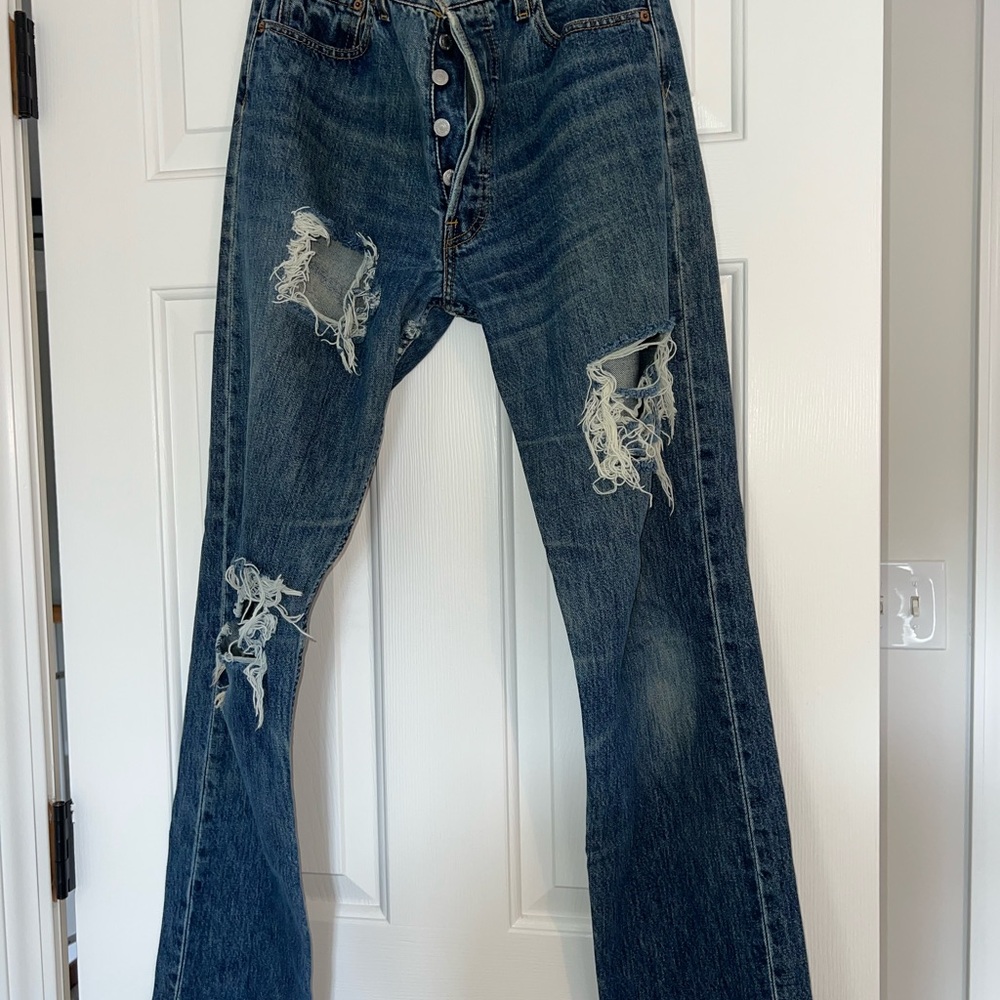 Vintage Levi 501’s Distressed